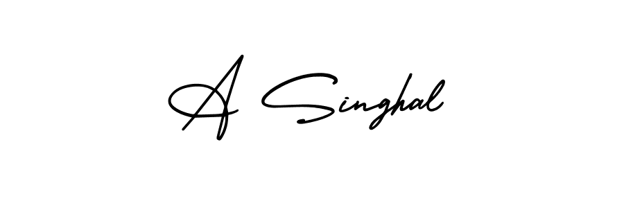 It looks lik you need a new signature style for name A Singhal. Design unique handwritten (AmerikaSignatureDemo-Regular) signature with our free signature maker in just a few clicks. A Singhal signature style 3 images and pictures png