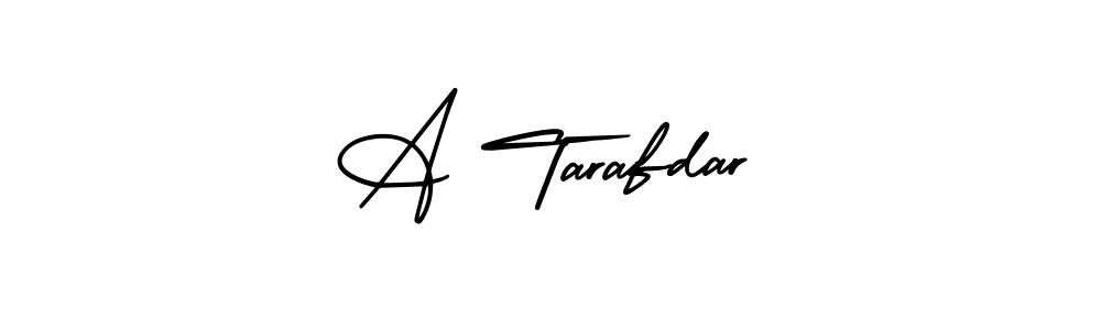 Use a signature maker to create a handwritten signature online. With this signature software, you can design (AmerikaSignatureDemo-Regular) your own signature for name A Tarafdar. A Tarafdar signature style 3 images and pictures png