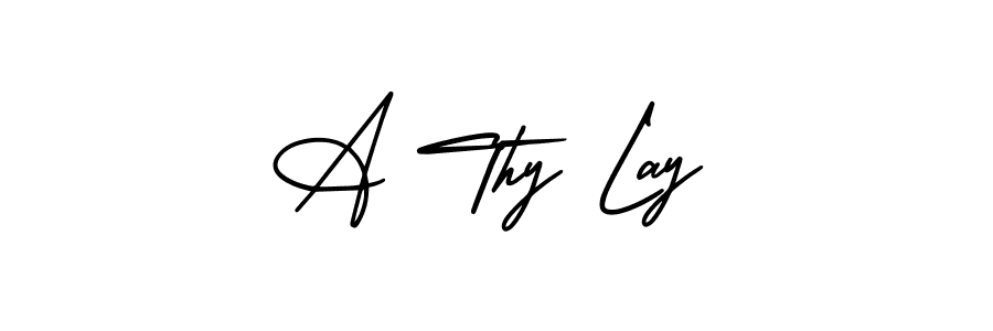 Make a beautiful signature design for name A Thy Lay. Use this online signature maker to create a handwritten signature for free. A Thy Lay signature style 3 images and pictures png