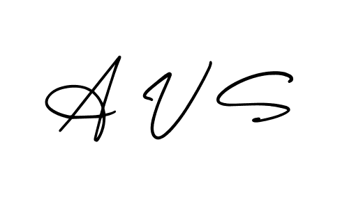 Check out images of Autograph of A V S name. Actor A V S Signature Style. AmerikaSignatureDemo-Regular is a professional sign style online. A V S signature style 3 images and pictures png