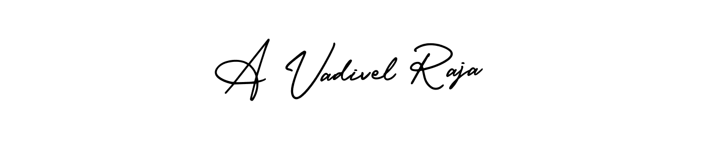 Also we have A Vadivel Raja name is the best signature style. Create professional handwritten signature collection using AmerikaSignatureDemo-Regular autograph style. A Vadivel Raja signature style 3 images and pictures png