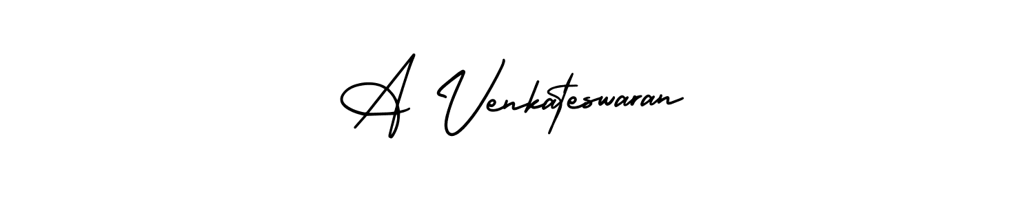 Create a beautiful signature design for name A Venkateswaran. With this signature (AmerikaSignatureDemo-Regular) fonts, you can make a handwritten signature for free. A Venkateswaran signature style 3 images and pictures png