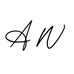 Make a short A W signature style. Manage your documents anywhere anytime using AmerikaSignatureDemo-Regular. Create and add eSignatures, submit forms, share and send files easily. A W signature style 3 images and pictures png