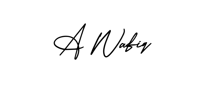 You can use this online signature creator to create a handwritten signature for the name A Wafiq. This is the best online autograph maker. A Wafiq signature style 3 images and pictures png