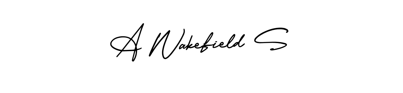 Here are the top 10 professional signature styles for the name A Wakefield S. These are the best autograph styles you can use for your name. A Wakefield S signature style 3 images and pictures png