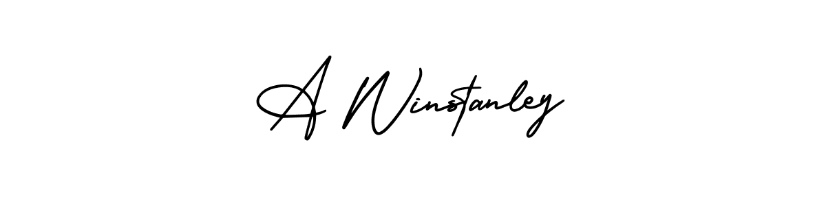 It looks lik you need a new signature style for name A Winstanley. Design unique handwritten (AmerikaSignatureDemo-Regular) signature with our free signature maker in just a few clicks. A Winstanley signature style 3 images and pictures png