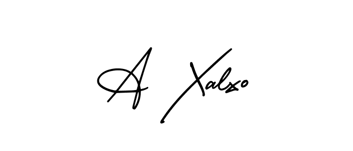 Once you've used our free online signature maker to create your best signature AmerikaSignatureDemo-Regular style, it's time to enjoy all of the benefits that A Xalxo name signing documents. A Xalxo signature style 3 images and pictures png