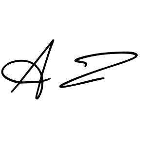 How to make A Z signature? AmerikaSignatureDemo-Regular is a professional autograph style. Create handwritten signature for A Z name. A Z signature style 3 images and pictures png