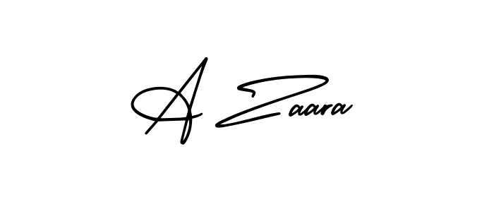 Best and Professional Signature Style for A Zaara. AmerikaSignatureDemo-Regular Best Signature Style Collection. A Zaara signature style 3 images and pictures png