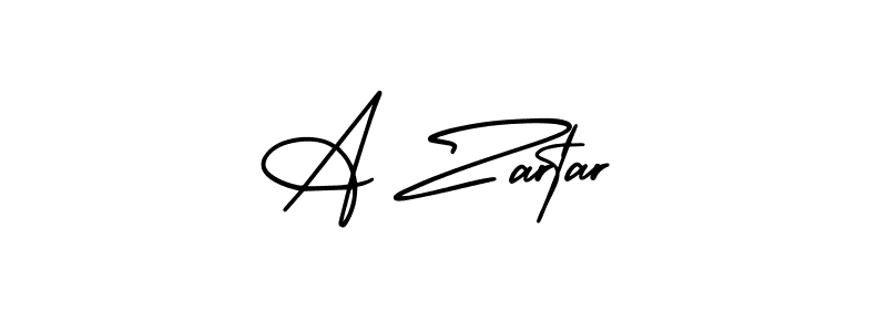 It looks lik you need a new signature style for name A Zartar. Design unique handwritten (AmerikaSignatureDemo-Regular) signature with our free signature maker in just a few clicks. A Zartar signature style 3 images and pictures png