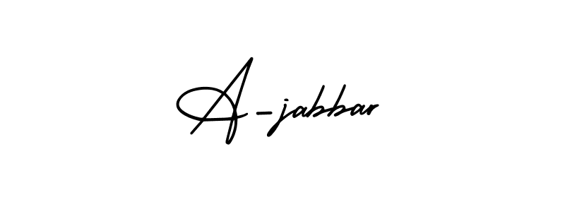 Create a beautiful signature design for name A-jabbar. With this signature (AmerikaSignatureDemo-Regular) fonts, you can make a handwritten signature for free. A-jabbar signature style 3 images and pictures png