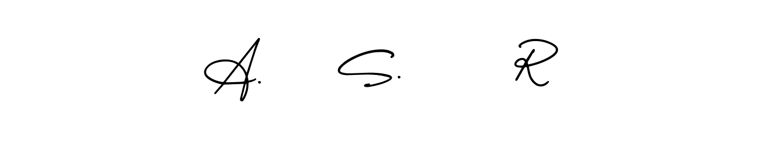 It looks lik you need a new signature style for name A.    S.      R. Design unique handwritten (AmerikaSignatureDemo-Regular) signature with our free signature maker in just a few clicks. A.    S.      R signature style 3 images and pictures png