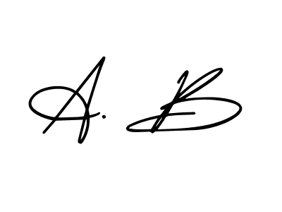 A. B stylish signature style. Best Handwritten Sign (AmerikaSignatureDemo-Regular) for my name. Handwritten Signature Collection Ideas for my name A. B. A. B signature style 3 images and pictures png