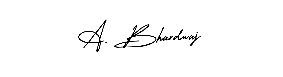 The best way (AmerikaSignatureDemo-Regular) to make a short signature is to pick only two or three words in your name. The name A. Bhardwaj include a total of six letters. For converting this name. A. Bhardwaj signature style 3 images and pictures png