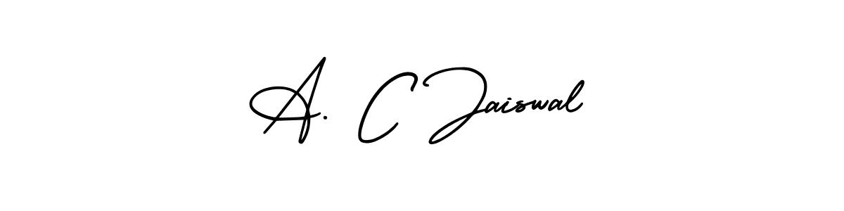 Make a beautiful signature design for name A. C Jaiswal. Use this online signature maker to create a handwritten signature for free. A. C Jaiswal signature style 3 images and pictures png