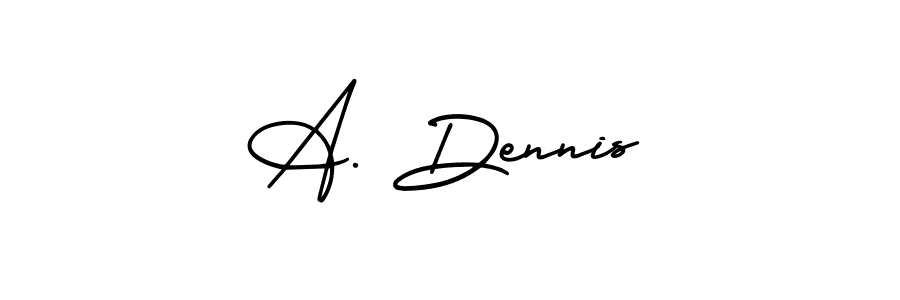 if you are searching for the best signature style for your name A. Dennis. so please give up your signature search. here we have designed multiple signature styles  using AmerikaSignatureDemo-Regular. A. Dennis signature style 3 images and pictures png