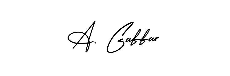 Best and Professional Signature Style for A. Gaffar. AmerikaSignatureDemo-Regular Best Signature Style Collection. A. Gaffar signature style 3 images and pictures png