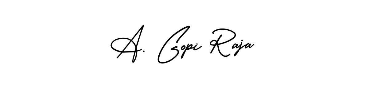 if you are searching for the best signature style for your name A. Gopi Raja. so please give up your signature search. here we have designed multiple signature styles  using AmerikaSignatureDemo-Regular. A. Gopi Raja signature style 3 images and pictures png