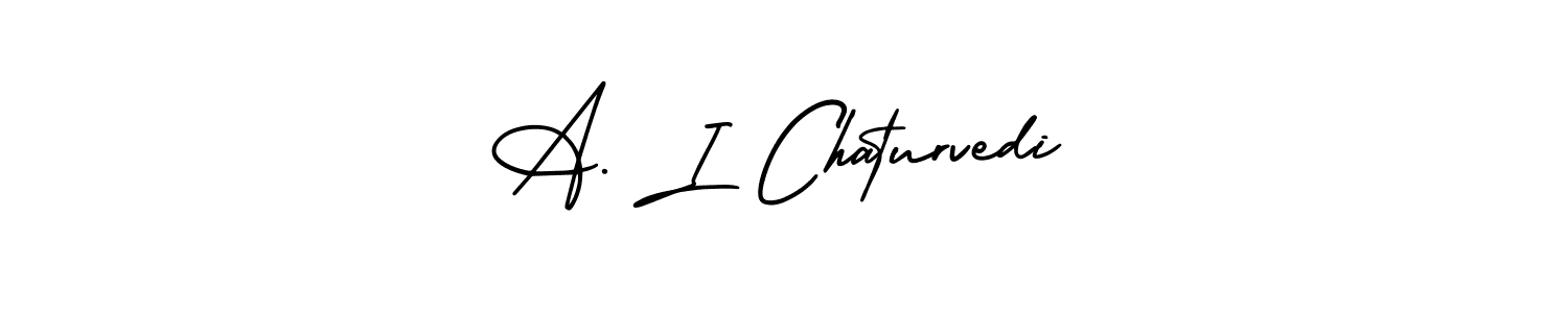 How to make A. I Chaturvedi signature? AmerikaSignatureDemo-Regular is a professional autograph style. Create handwritten signature for A. I Chaturvedi name. A. I Chaturvedi signature style 3 images and pictures png