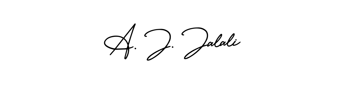 Best and Professional Signature Style for A. J. Jalali. AmerikaSignatureDemo-Regular Best Signature Style Collection. A. J. Jalali signature style 3 images and pictures png