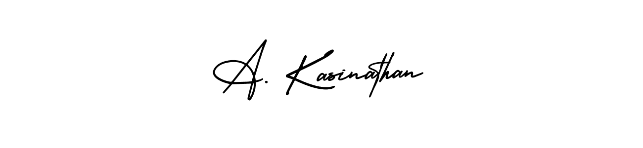 Create a beautiful signature design for name A. Kasinathan. With this signature (AmerikaSignatureDemo-Regular) fonts, you can make a handwritten signature for free. A. Kasinathan signature style 3 images and pictures png
