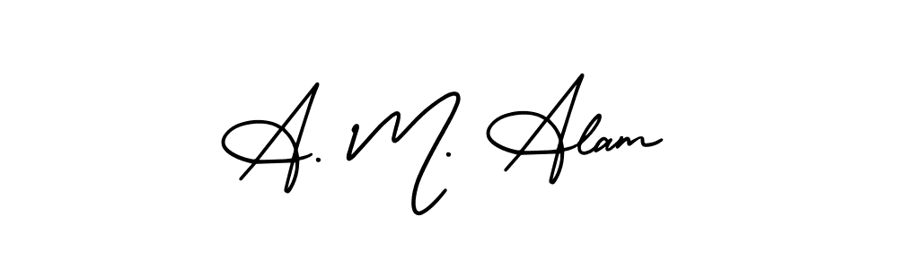 Once you've used our free online signature maker to create your best signature AmerikaSignatureDemo-Regular style, it's time to enjoy all of the benefits that A. M. Alam name signing documents. A. M. Alam signature style 3 images and pictures png