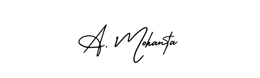 Here are the top 10 professional signature styles for the name A. Mohanta. These are the best autograph styles you can use for your name. A. Mohanta signature style 3 images and pictures png