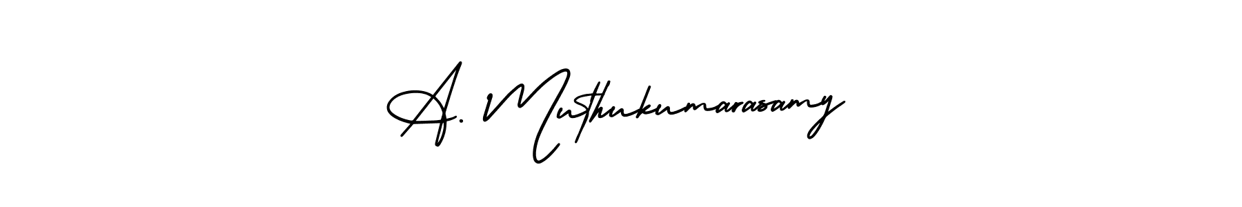 Also You can easily find your signature by using the search form. We will create A. Muthukumarasamy name handwritten signature images for you free of cost using AmerikaSignatureDemo-Regular sign style. A. Muthukumarasamy signature style 3 images and pictures png