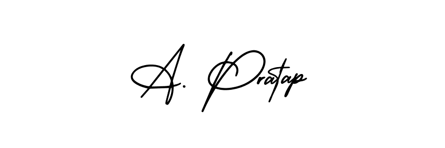 Also we have A. Pratap name is the best signature style. Create professional handwritten signature collection using AmerikaSignatureDemo-Regular autograph style. A. Pratap signature style 3 images and pictures png