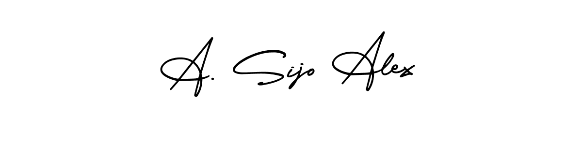 Make a beautiful signature design for name A. Sijo Alex. With this signature (AmerikaSignatureDemo-Regular) style, you can create a handwritten signature for free. A. Sijo Alex signature style 3 images and pictures png