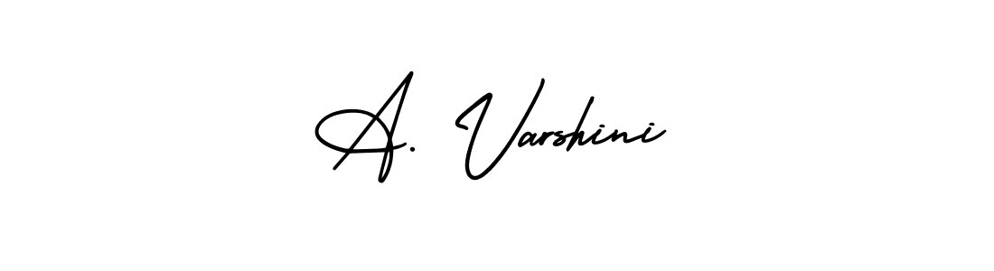 Make a beautiful signature design for name A. Varshini. Use this online signature maker to create a handwritten signature for free. A. Varshini signature style 3 images and pictures png