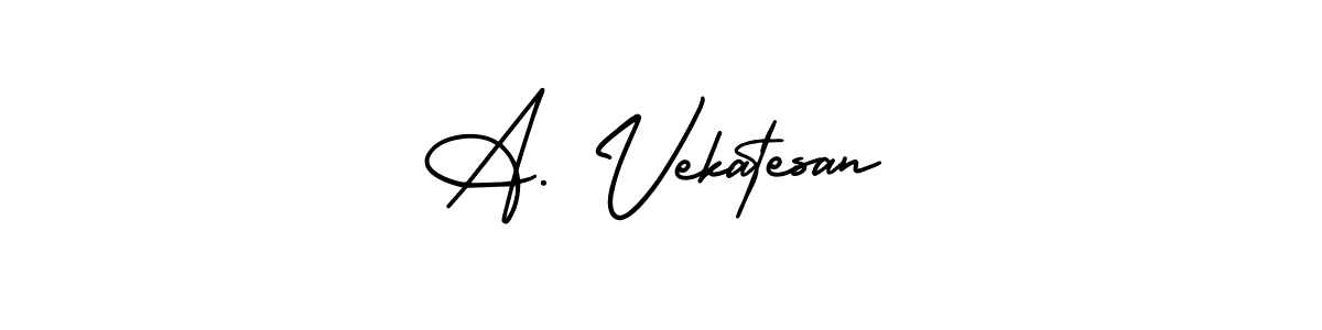 if you are searching for the best signature style for your name A. Vekatesan. so please give up your signature search. here we have designed multiple signature styles  using AmerikaSignatureDemo-Regular. A. Vekatesan signature style 3 images and pictures png