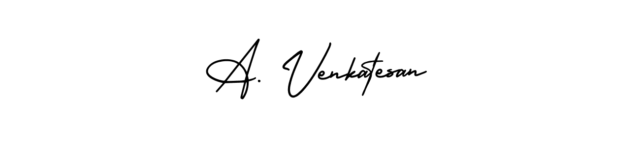 Design your own signature with our free online signature maker. With this signature software, you can create a handwritten (AmerikaSignatureDemo-Regular) signature for name A. Venkatesan. A. Venkatesan signature style 3 images and pictures png