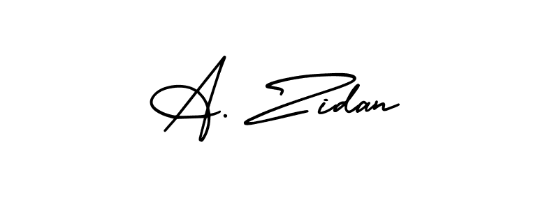 Make a short A. Zidan signature style. Manage your documents anywhere anytime using AmerikaSignatureDemo-Regular. Create and add eSignatures, submit forms, share and send files easily. A. Zidan signature style 3 images and pictures png