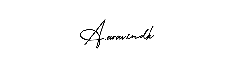 AmerikaSignatureDemo-Regular is a professional signature style that is perfect for those who want to add a touch of class to their signature. It is also a great choice for those who want to make their signature more unique. Get A.aravindh name to fancy signature for free. A.aravindh signature style 3 images and pictures png