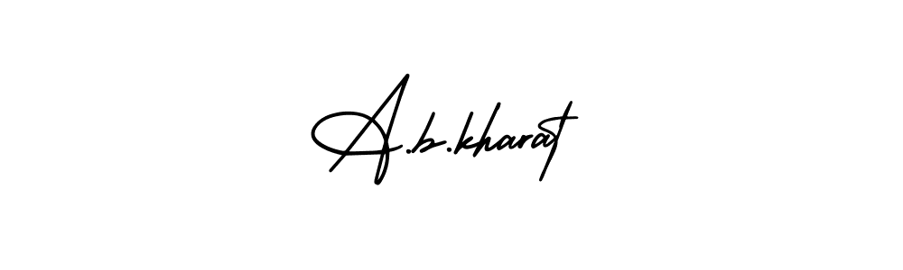 Check out images of Autograph of A.b.kharat name. Actor A.b.kharat Signature Style. AmerikaSignatureDemo-Regular is a professional sign style online. A.b.kharat signature style 3 images and pictures png