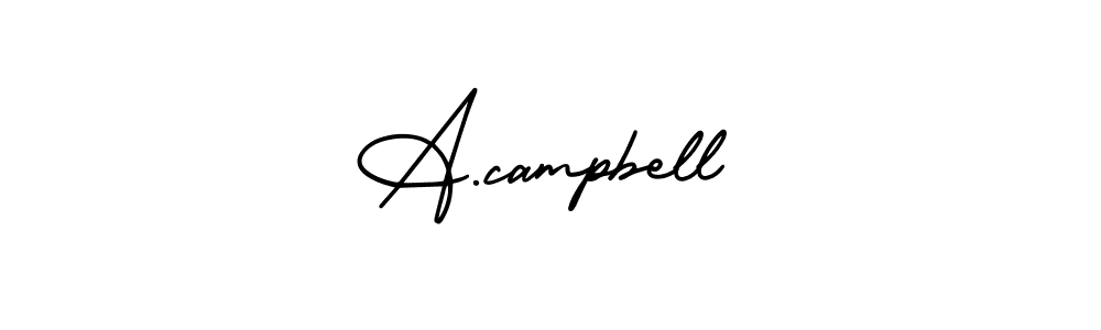 Make a beautiful signature design for name A.campbell. Use this online signature maker to create a handwritten signature for free. A.campbell signature style 3 images and pictures png