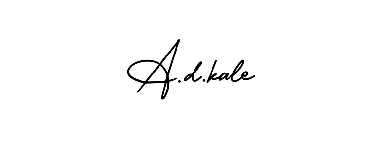 It looks lik you need a new signature style for name A.d.kale. Design unique handwritten (AmerikaSignatureDemo-Regular) signature with our free signature maker in just a few clicks. A.d.kale signature style 3 images and pictures png