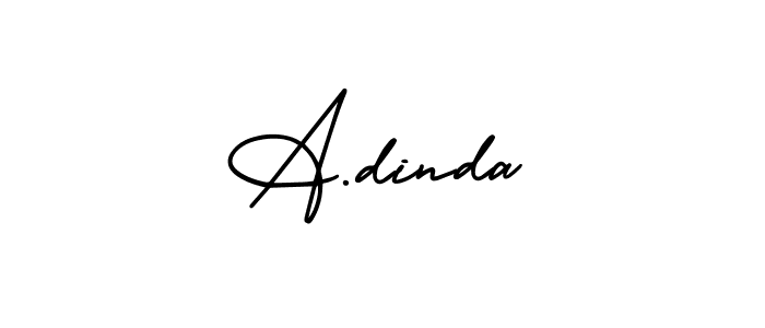 Make a short A.dinda signature style. Manage your documents anywhere anytime using AmerikaSignatureDemo-Regular. Create and add eSignatures, submit forms, share and send files easily. A.dinda signature style 3 images and pictures png