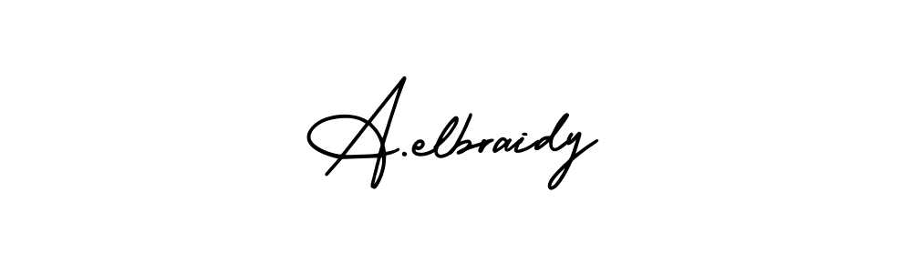 Best and Professional Signature Style for A.elbraidy. AmerikaSignatureDemo-Regular Best Signature Style Collection. A.elbraidy signature style 3 images and pictures png