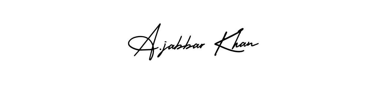 Once you've used our free online signature maker to create your best signature AmerikaSignatureDemo-Regular style, it's time to enjoy all of the benefits that A.jabbar Khan name signing documents. A.jabbar Khan signature style 3 images and pictures png