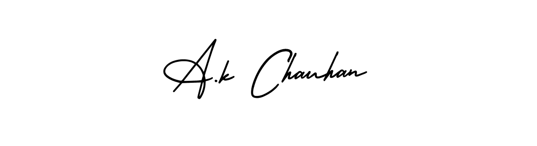 Also You can easily find your signature by using the search form. We will create A.k Chauhan name handwritten signature images for you free of cost using AmerikaSignatureDemo-Regular sign style. A.k Chauhan signature style 3 images and pictures png