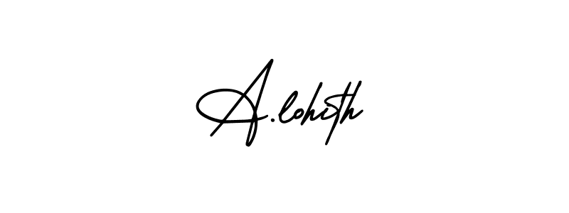 Here are the top 10 professional signature styles for the name A.lohith. These are the best autograph styles you can use for your name. A.lohith signature style 3 images and pictures png