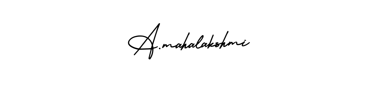 Make a short A.mahalakshmi signature style. Manage your documents anywhere anytime using AmerikaSignatureDemo-Regular. Create and add eSignatures, submit forms, share and send files easily. A.mahalakshmi signature style 3 images and pictures png