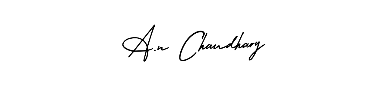 You can use this online signature creator to create a handwritten signature for the name A.n Chaudhary. This is the best online autograph maker. A.n Chaudhary signature style 3 images and pictures png