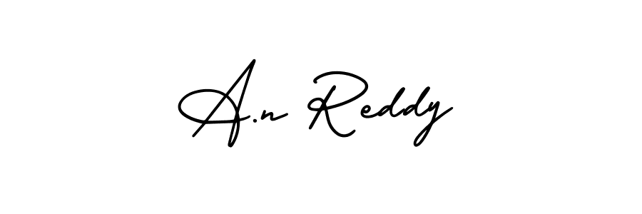 AmerikaSignatureDemo-Regular is a professional signature style that is perfect for those who want to add a touch of class to their signature. It is also a great choice for those who want to make their signature more unique. Get A.n Reddy name to fancy signature for free. A.n Reddy signature style 3 images and pictures png