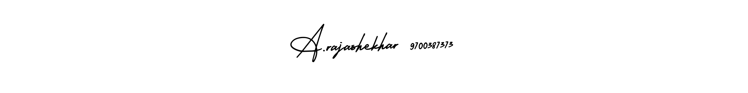 Use a signature maker to create a handwritten signature online. With this signature software, you can design (AmerikaSignatureDemo-Regular) your own signature for name A.rajashekhar 9700387373. A.rajashekhar 9700387373 signature style 3 images and pictures png