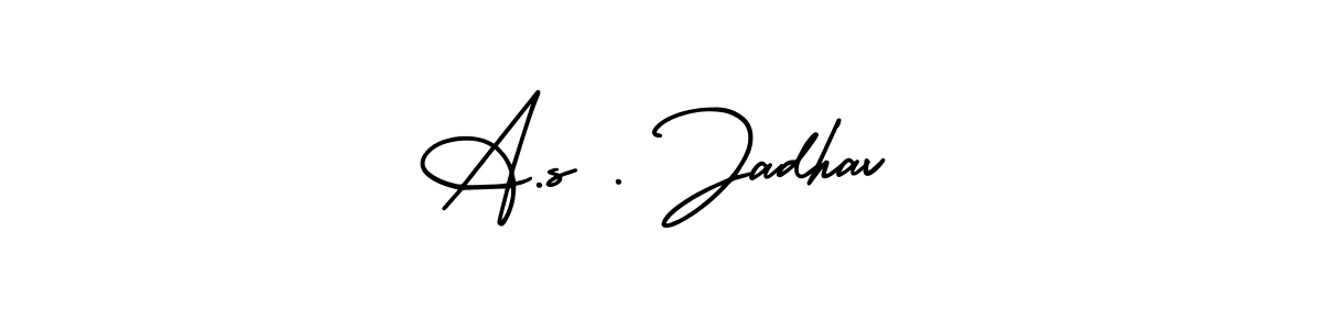 You can use this online signature creator to create a handwritten signature for the name A.s . Jadhav. This is the best online autograph maker. A.s . Jadhav signature style 3 images and pictures png