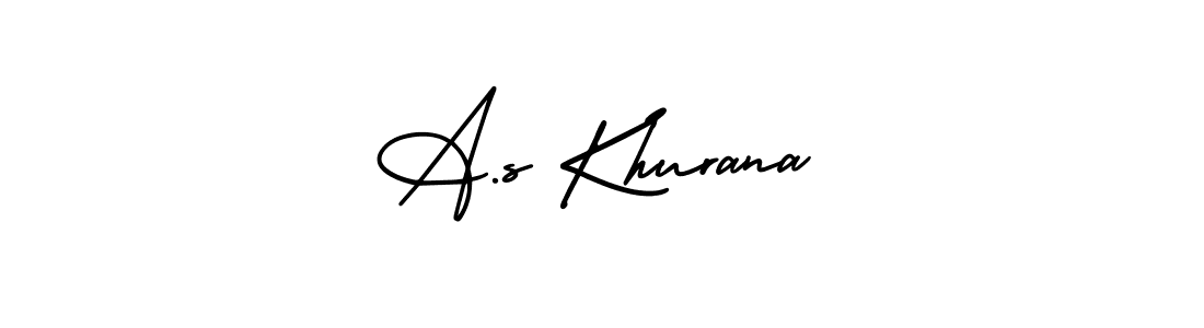 Similarly AmerikaSignatureDemo-Regular is the best handwritten signature design. Signature creator online .You can use it as an online autograph creator for name A.s Khurana. A.s Khurana signature style 3 images and pictures png