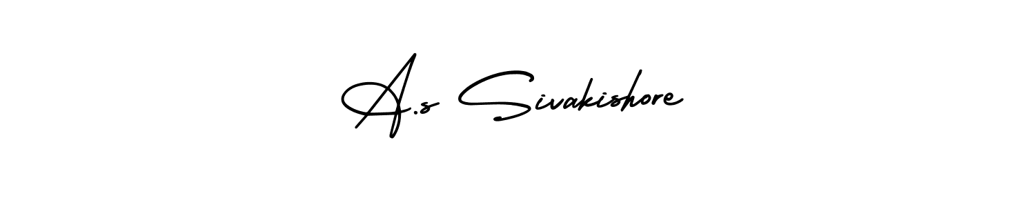 How to Draw A.s Sivakishore signature style? AmerikaSignatureDemo-Regular is a latest design signature styles for name A.s Sivakishore. A.s Sivakishore signature style 3 images and pictures png